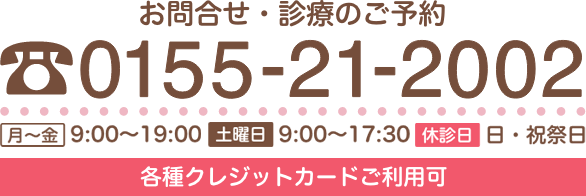 電話番号0155-21-2002